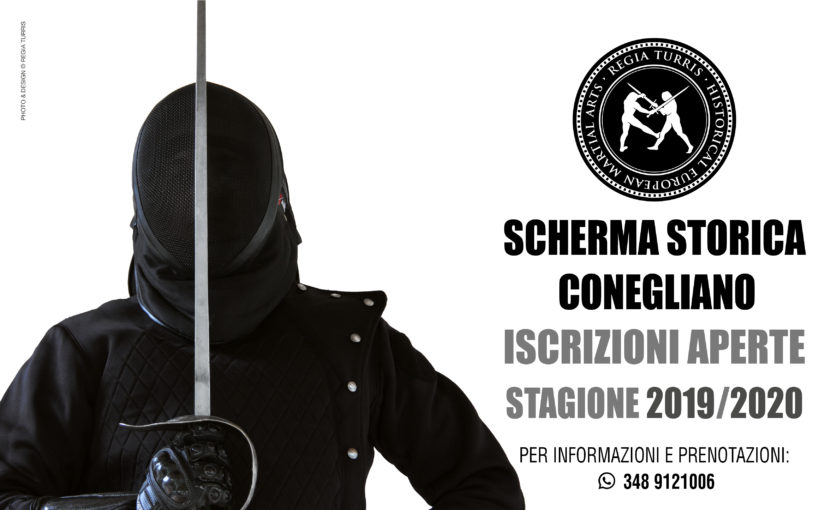 Inizio corsi di Scherma Storica a Conegliano 2019/2020